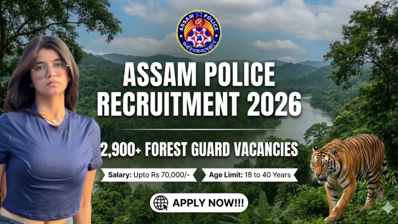 Assam Police Forest Guard Recruitment 2026