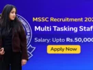 Manipur SSC Multi Tasking Staff Recruitment 2026