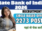 SBI CBO Recruitment 2026 Notification, Last Date, Apply Online, Official PDF & more.