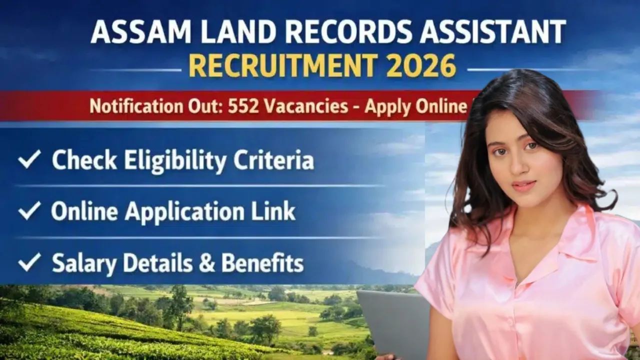 Assam DLRS Bharti 2026 for 552 Posts