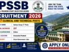 APSSB Recruitment 2026 for 207 Clerical and Technical Posts