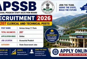 APSSB Recruitment 2026 for 207 Clerical and Technical Posts
