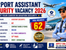 Airport Assistant Security Vacancy 2026 - Apply Online for 12th Pass without Exam
