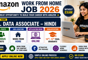 Amazon Work From Home Job 2026 without Exam Direct Selection
