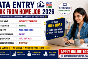 Data Entry Work From Home Job 2026 for 10th Pass without Exam